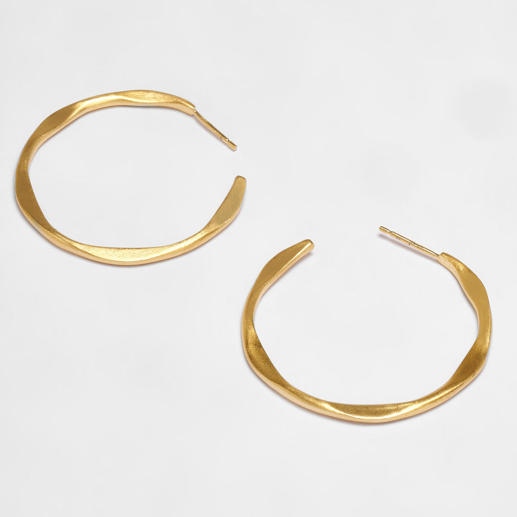 SUNKISSED HOOPS EARRINGS