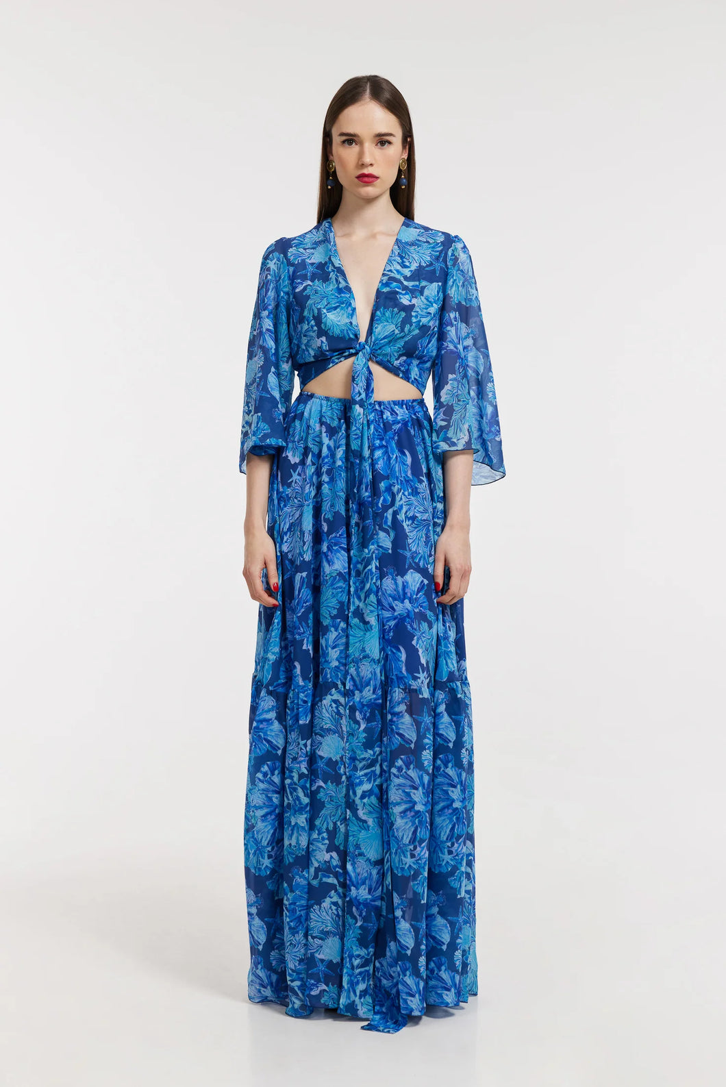 ALEX DRESS OCEAN BLUE BY HEMITHEA