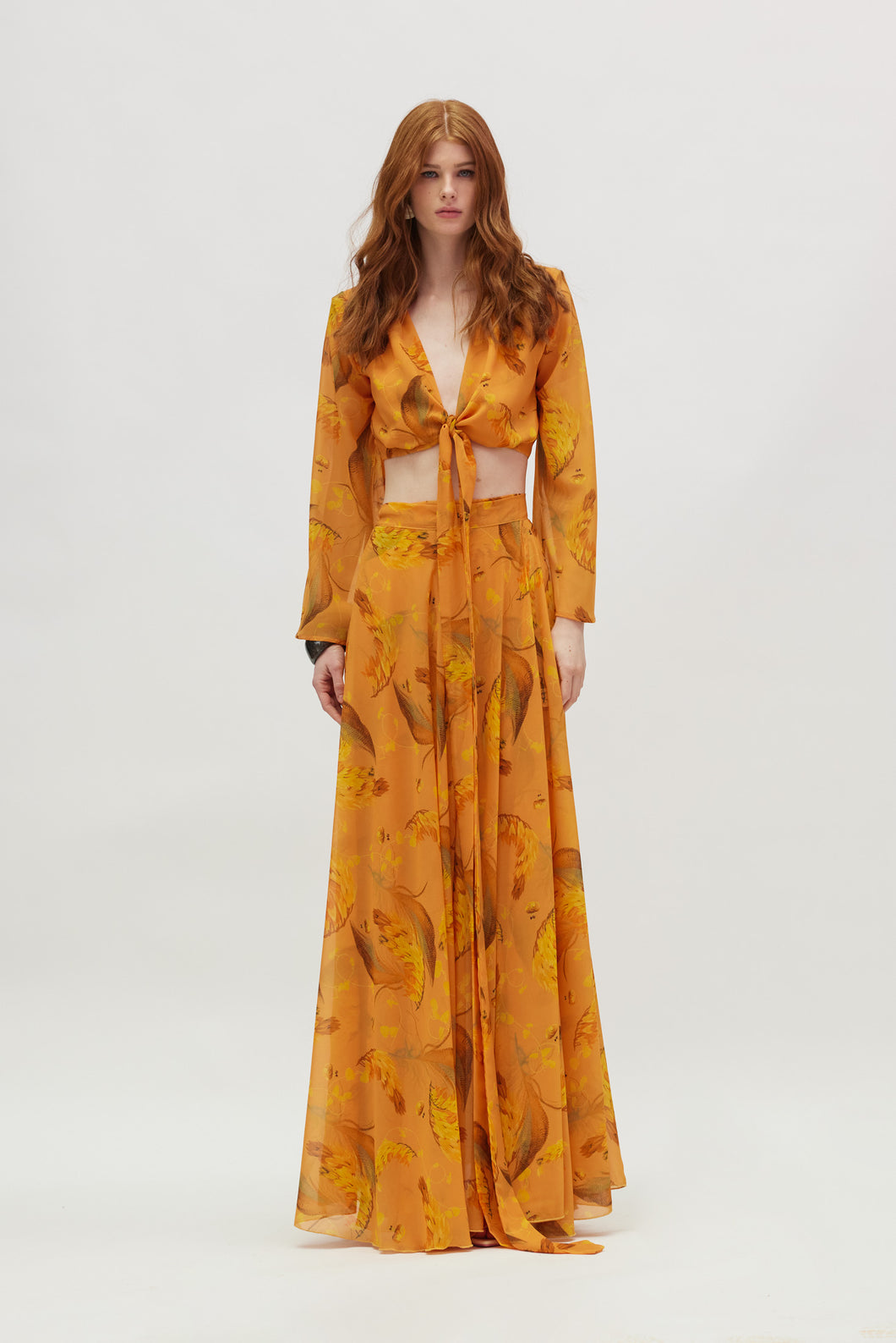 VANESSA TOP BURNED ORANGE BY HEMITHEA
