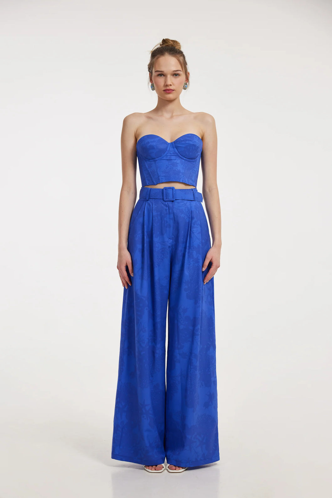 MARTHA PANTS BLUE BY HEMITHEA