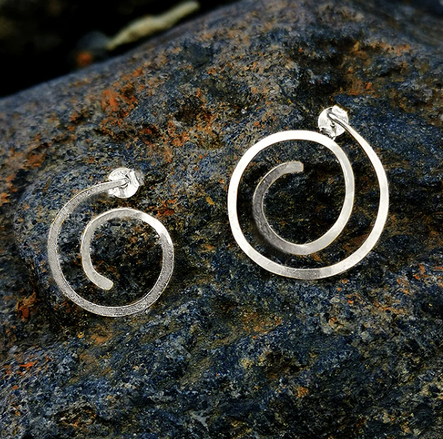 SPIRAL EARRINGS